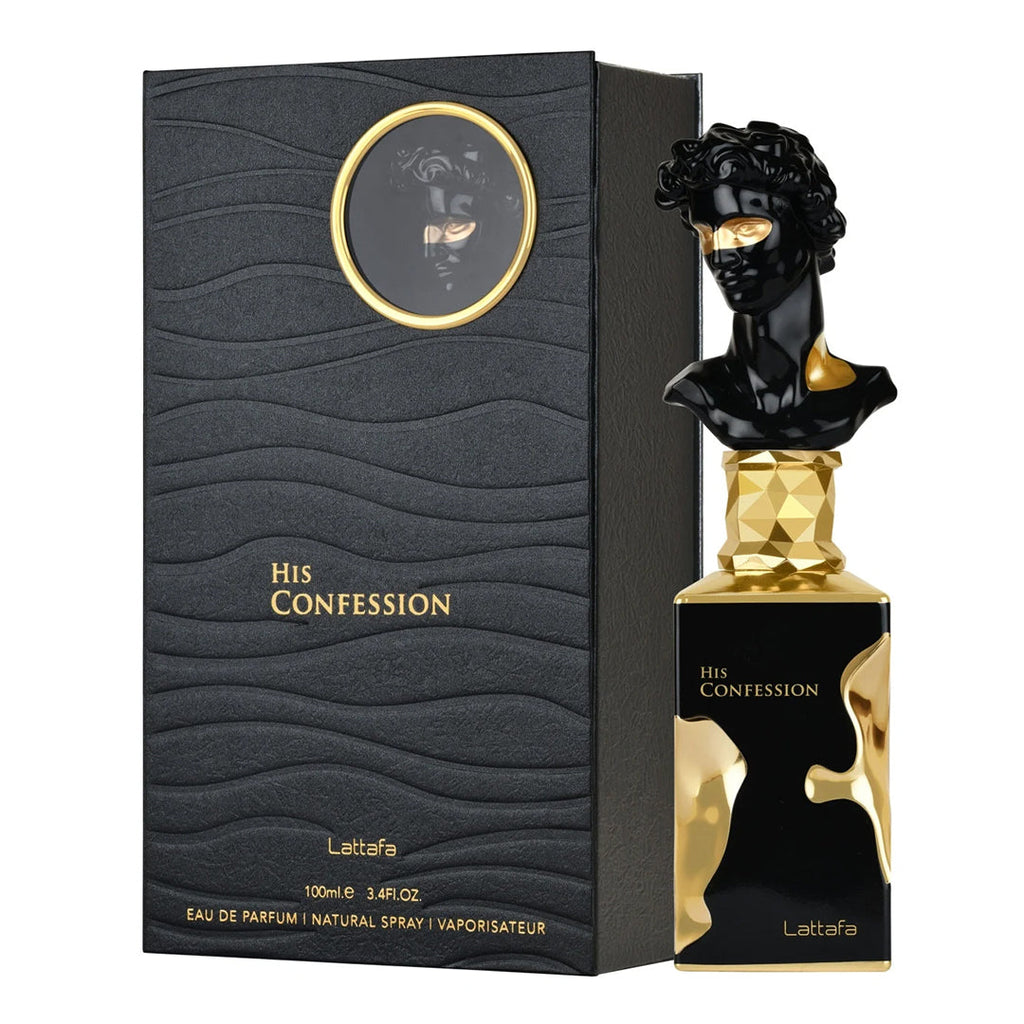 Lattafa His Confession 3.4oz Men EDP Spray — 1