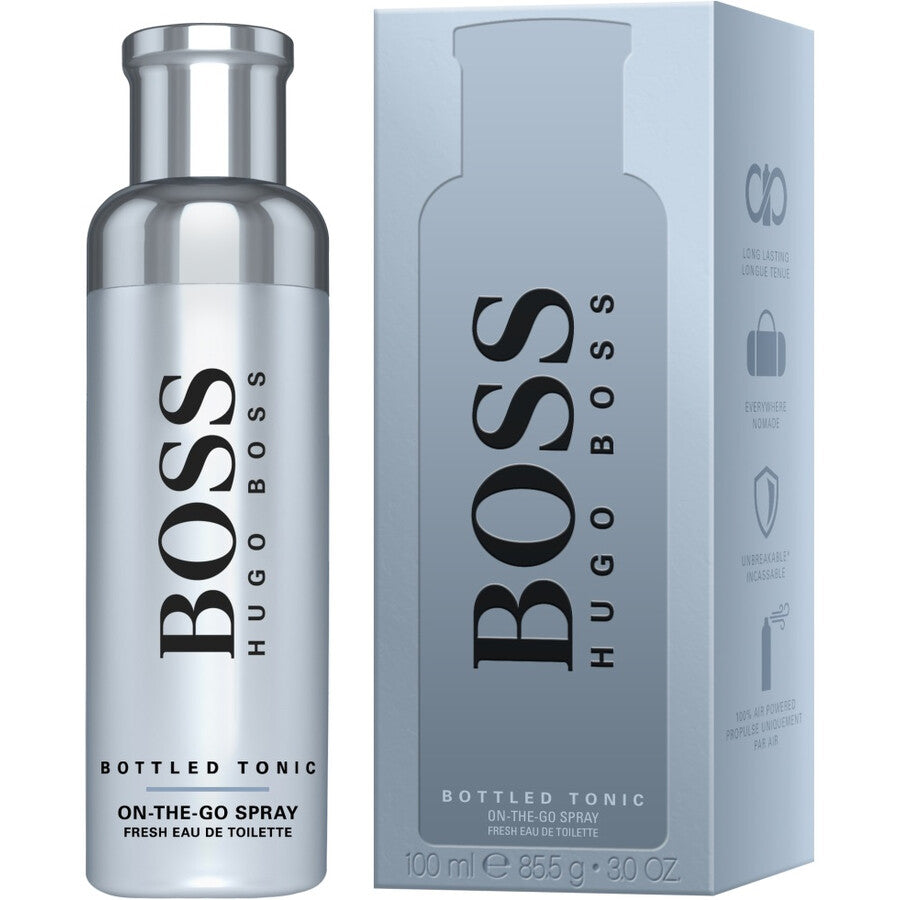 Hugo Boss Bottled Tonic On The Go 3.0oz Men EDT Spray — 1