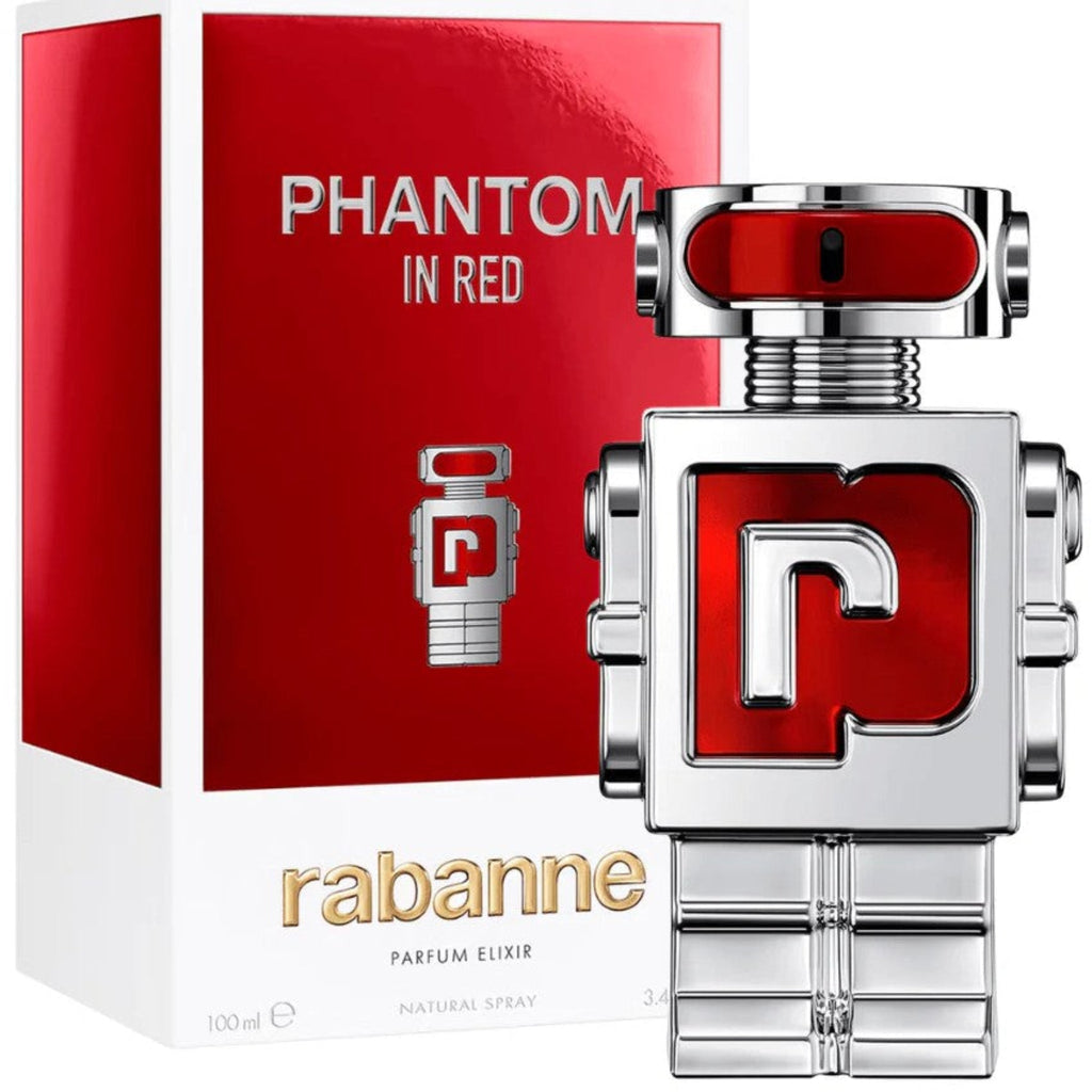 Rabanne Phantom in Red 3.4oz Men Parfum Spray — 1
