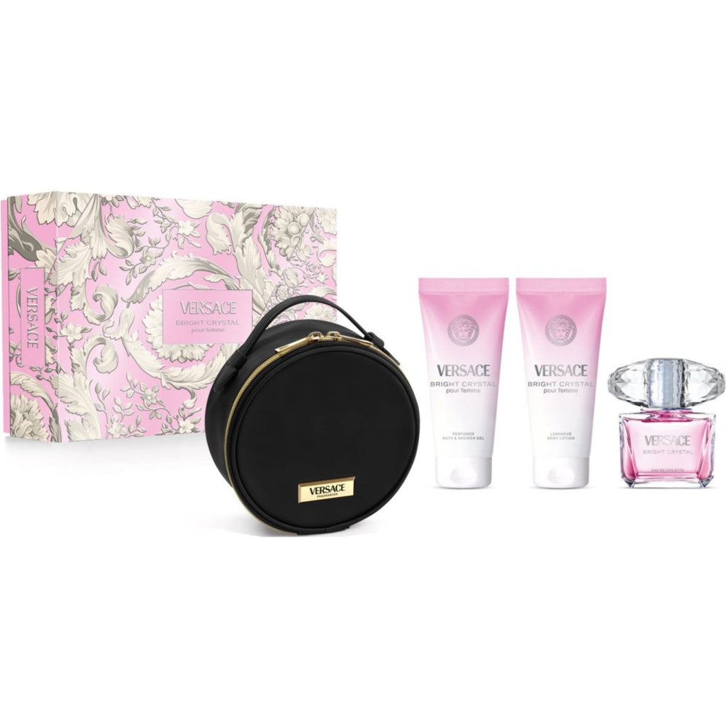 Versace Bright Crystal 4-Piece Set 3.0oz Women EDT Spray — 2