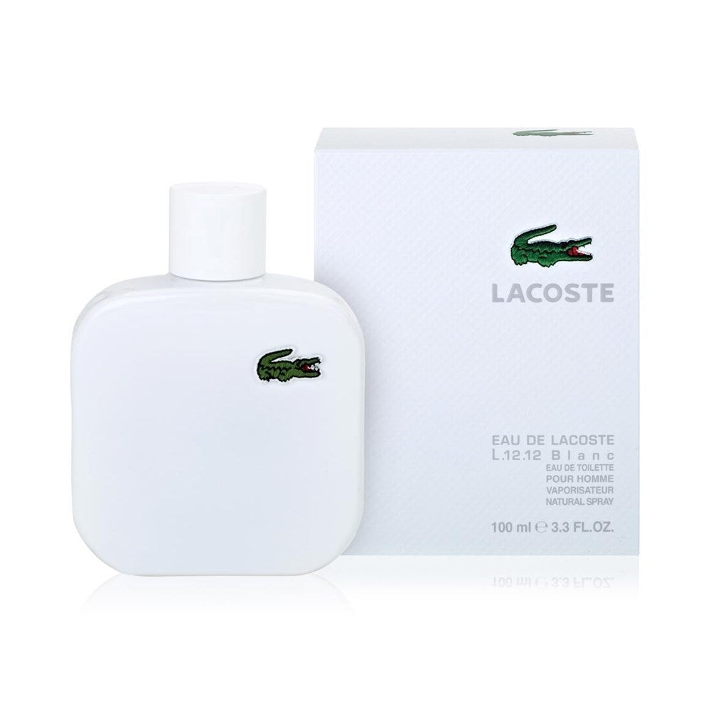 Lacoste Blanc 3.3oz Men EDT Spray — 1