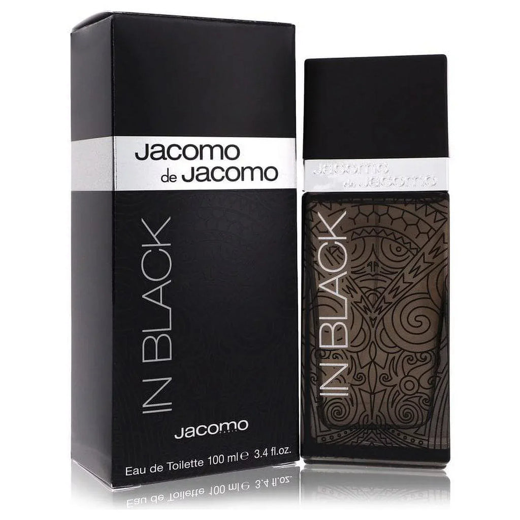 Jacomo In Black Men's Perfume/Cologne For Men Eau de Toilette 3.4 oz Edt — 2
