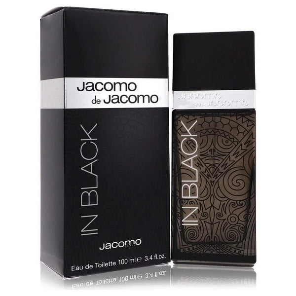 Jacomo In Black Men's Perfume/Cologne For Men Eau de Toilette 3.4 oz Edt — 2