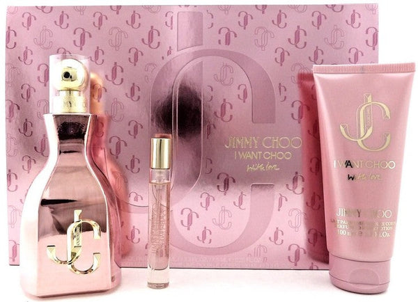 Jimmy Choo I Want Choo With Love 3p 3.3oz Women EDP Spray — 1