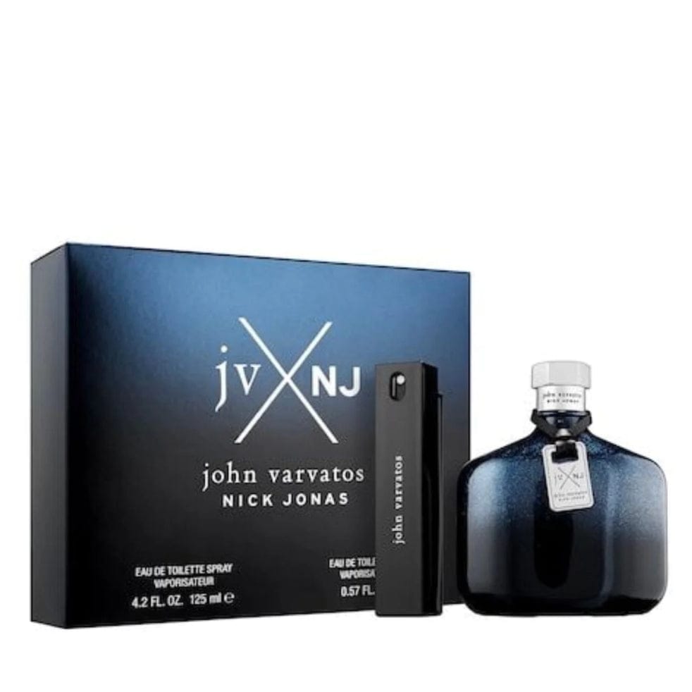John Varvatos Jv X NJ Blue Men's Perfume/Cologne For Men Eau de Toilette 4.2 oz / Gift Set 4.2 ozEdt — 3