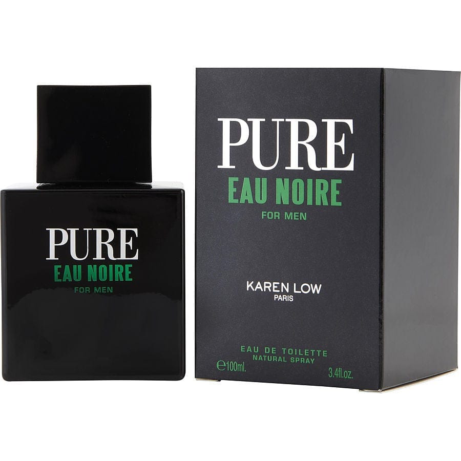 Karen Low Pure Eau Noire Perfume/Cologne For Men Eau De Toilette 3.4 Oz Edt — 2
