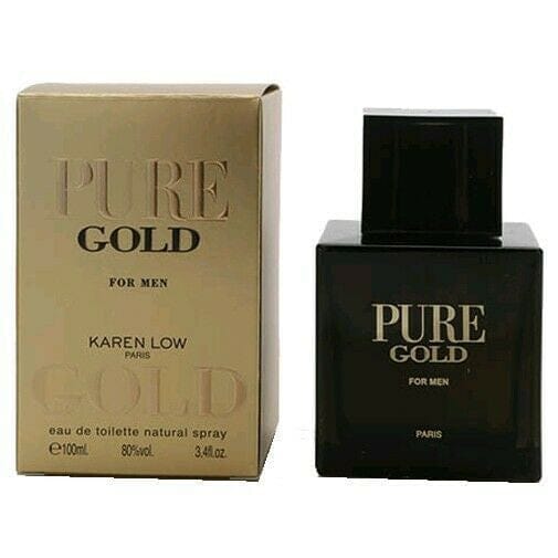 Karen Low Pure Gold Perfume/Cologne For Men Eau De Toilette 3.4 Oz Edt — 2