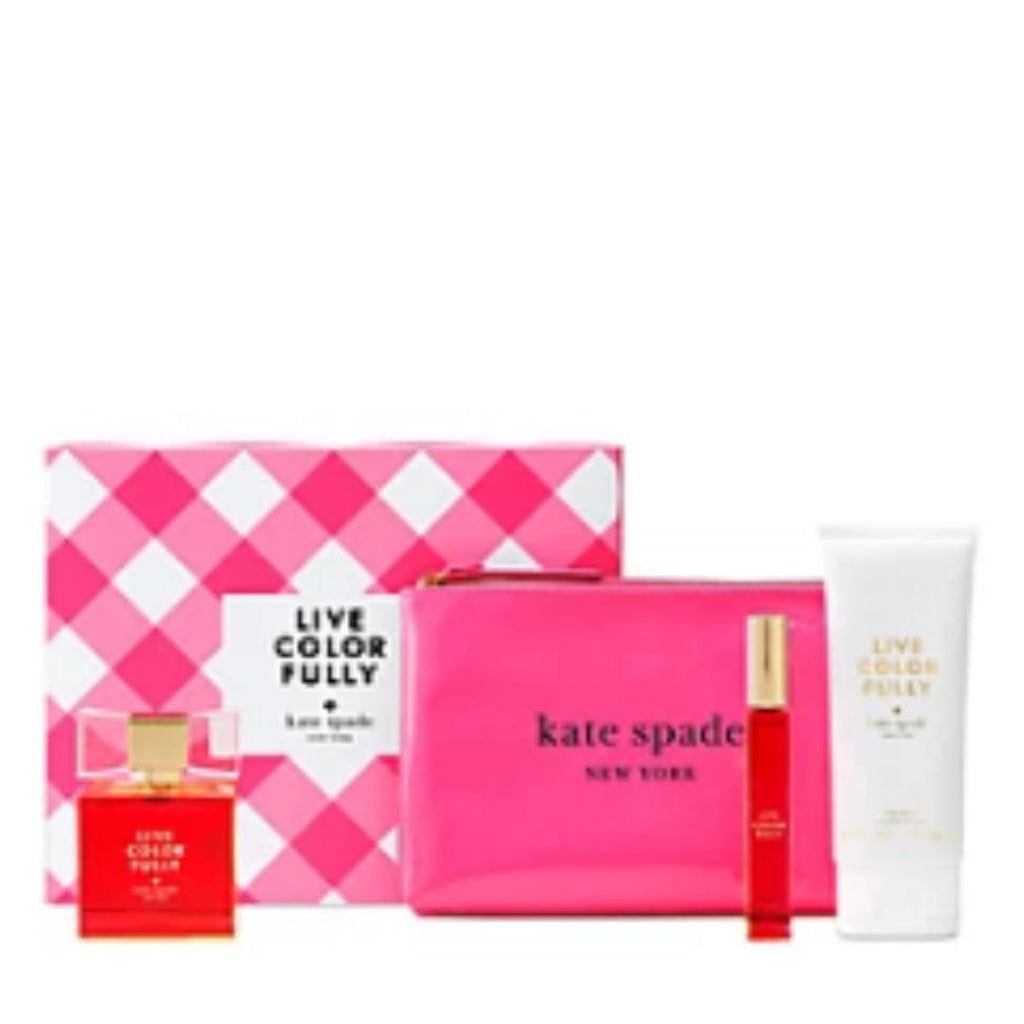 Kate Spade Live Colorfully Women's Perfume/Cologne For Women Eau de Parfum 3.4 oz / Gift Set 3.0 oz Edp — 4
