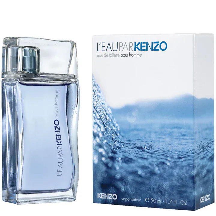 Kenzo L'Eau par Kenzo pour Homme¬†Men's Perfume/Cologne For Men Eau de Toilette 1.7 Oz /3.4 Oz / Gift Set 3.4 Oz Edt — 3
