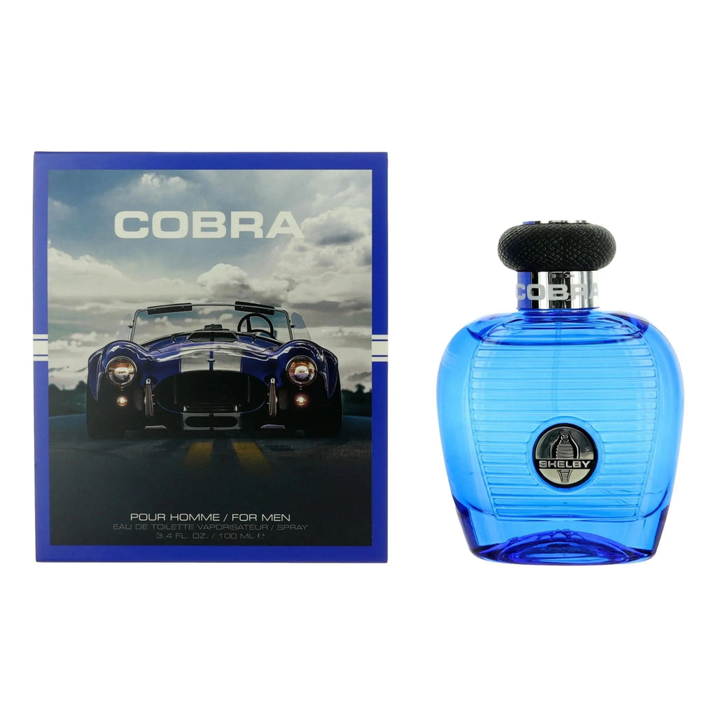 Shelby Cobra Blue 3.4oz Men EDT Spray — 1