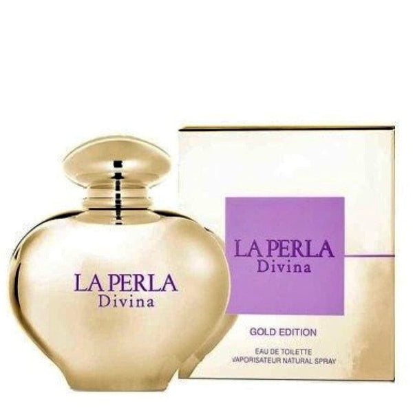 La Perla Divina Gold Edition Women's Perfume/Cologne For Women Eau de Toilette 2.7 oz Edt — 2