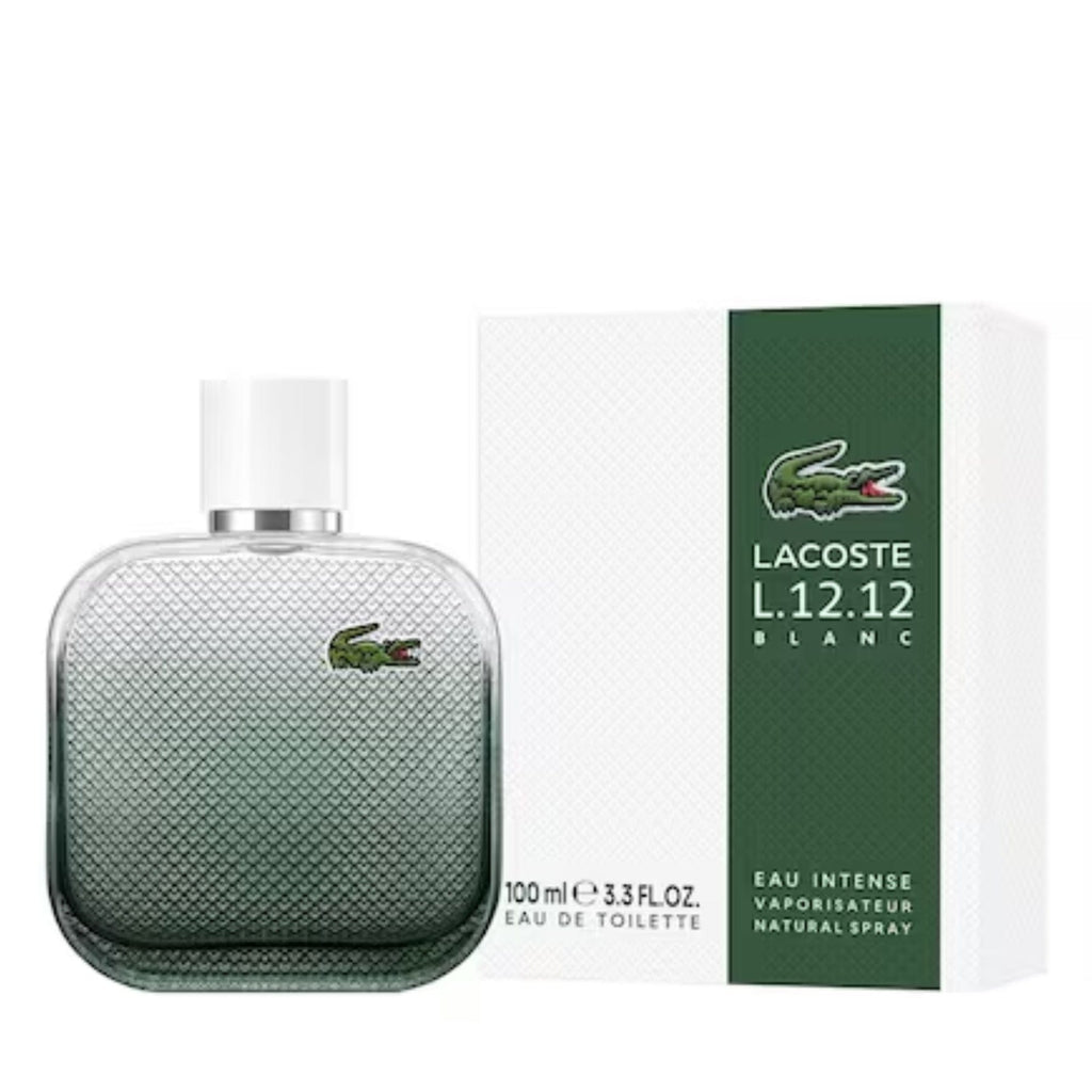 Lacoste Eau de Lacoste L.12.12. Blanc Eau Intense Men's Perfume/Cologne For Men Eau de Toilette 3.4 oz Edt — 2