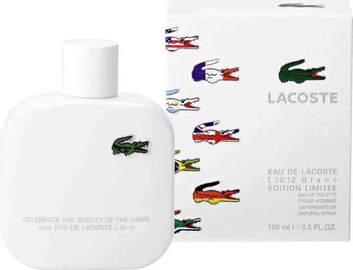 Lacoste Eau de Lacoste L.12.12 Blanc Limited Edition Men's Perfume/Cologne For Men Eau de Toilette 3.3 Oz Edt — 2