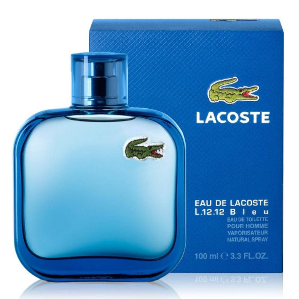 Lacoste Eau de Lacoste L.12.12. Blue Men's Perfume/Cologne For Men Eau de Toilette 3.3 Oz Edt — 2