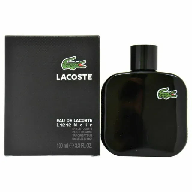 Lacoste Eau de Lacoste L.12.12. Noir Men's Perfume/Cologne For Men Eau de Toilette 3.4 oz Edt — 2
