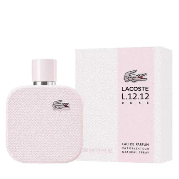 Lacoste L.12.12 Eau de Parfum Rose For Her Women's Perfume/Cologne For Women Eau de Parfum 1.6 oz / 3.3 Edp — 2