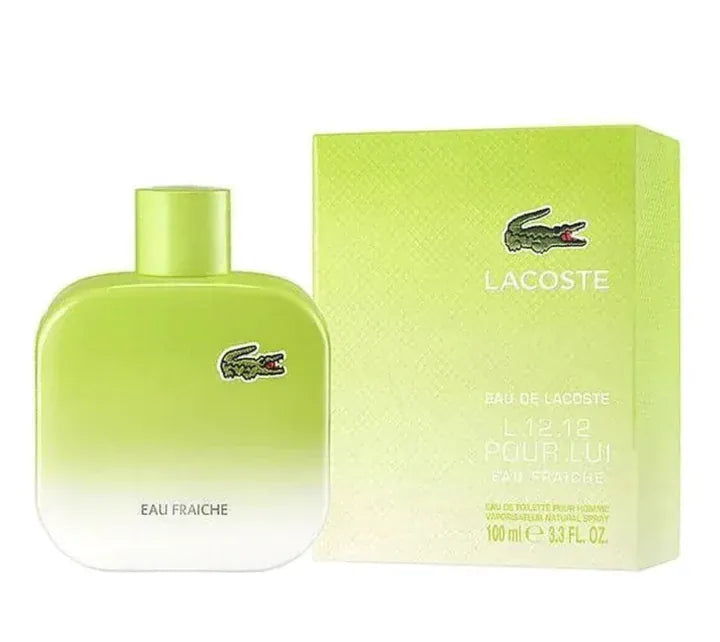 Lacoste L.12.12 Eau FraÆche Men's Perfume/Cologne For Men Eau de Toilette 3.3 Oz Edt — 2