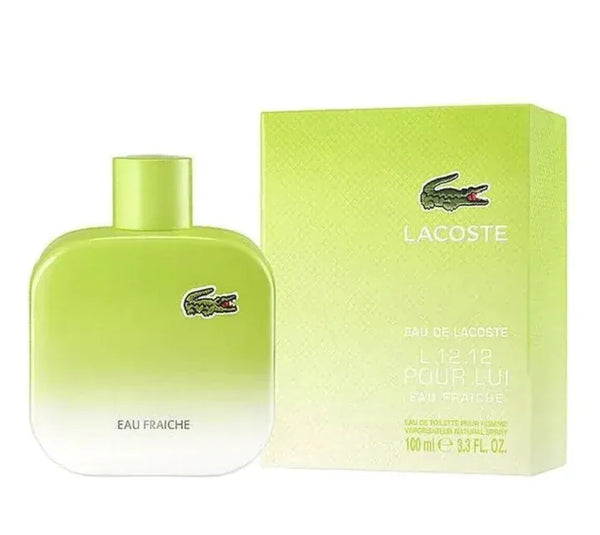Lacoste L.12.12 Eau FraÆche Men's Perfume/Cologne For Men Eau de Toilette 3.3 Oz Edt — 2