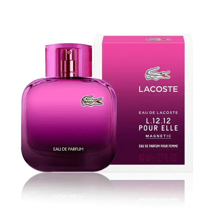 Lacoste L.12.12 Pour Elle Magnetic Women's Perfume/Cologne For Women Eau de Parfum 2.7 Edp — 2