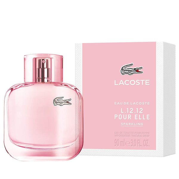 Lacoste L.12.12 Pour Elle Sparkling Perfume For Women Eau De Toilette 3.0 Oz — 2