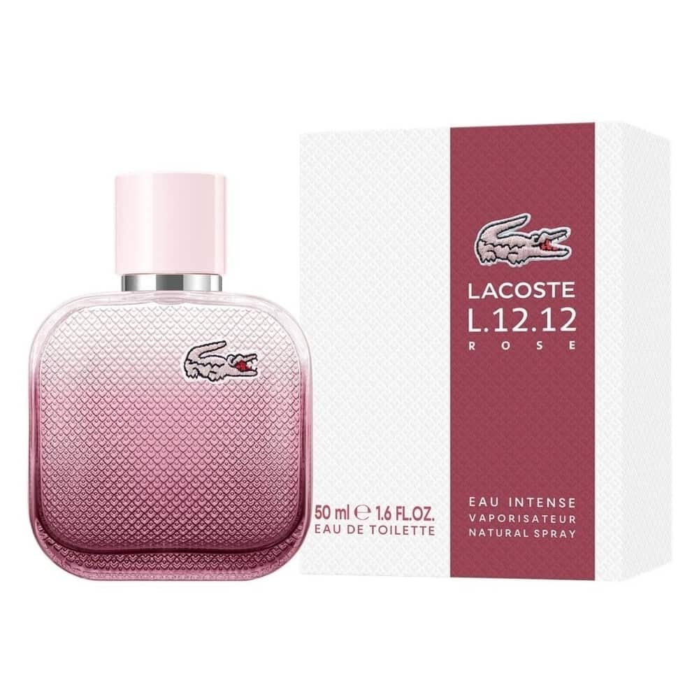 Lacoste L.12.12. Rose Eau Intense Women's Perfume/Cologne For Women Eau de Toilette 3.3 oz Edt — 2