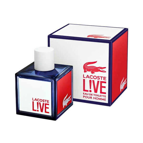Lacoste L!ve Men's Perfume/Cologne For Men Eau de Toilette 2.5 oz / 3.4 oz Edt — 2