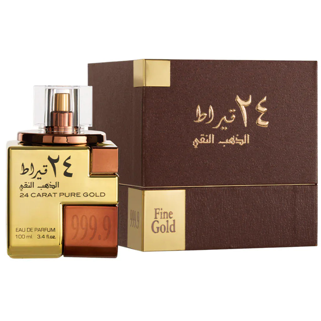 Lattafa 24 Carat Pure Gold 3.4 oz Edp — 2