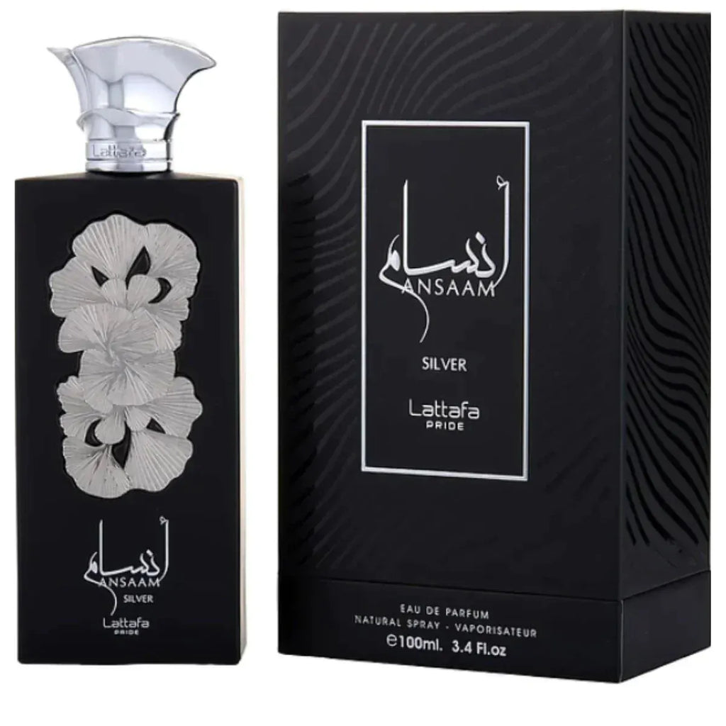 Lattafa Ansaam Silver 3.4 oz Edp — 2