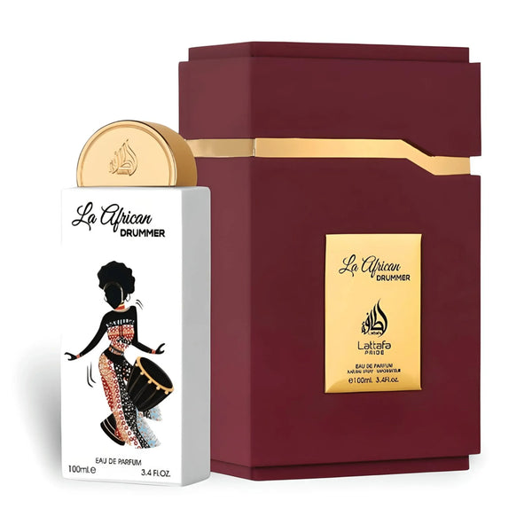 Lattafa La African Drummer 3.4 oz Edp — 2