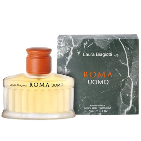 Laura Biagiotti Roma Uomo Men's Perfume/Cologne For Men Eau de Toilette 2.5 oz / 4.2 oz Edt — 2