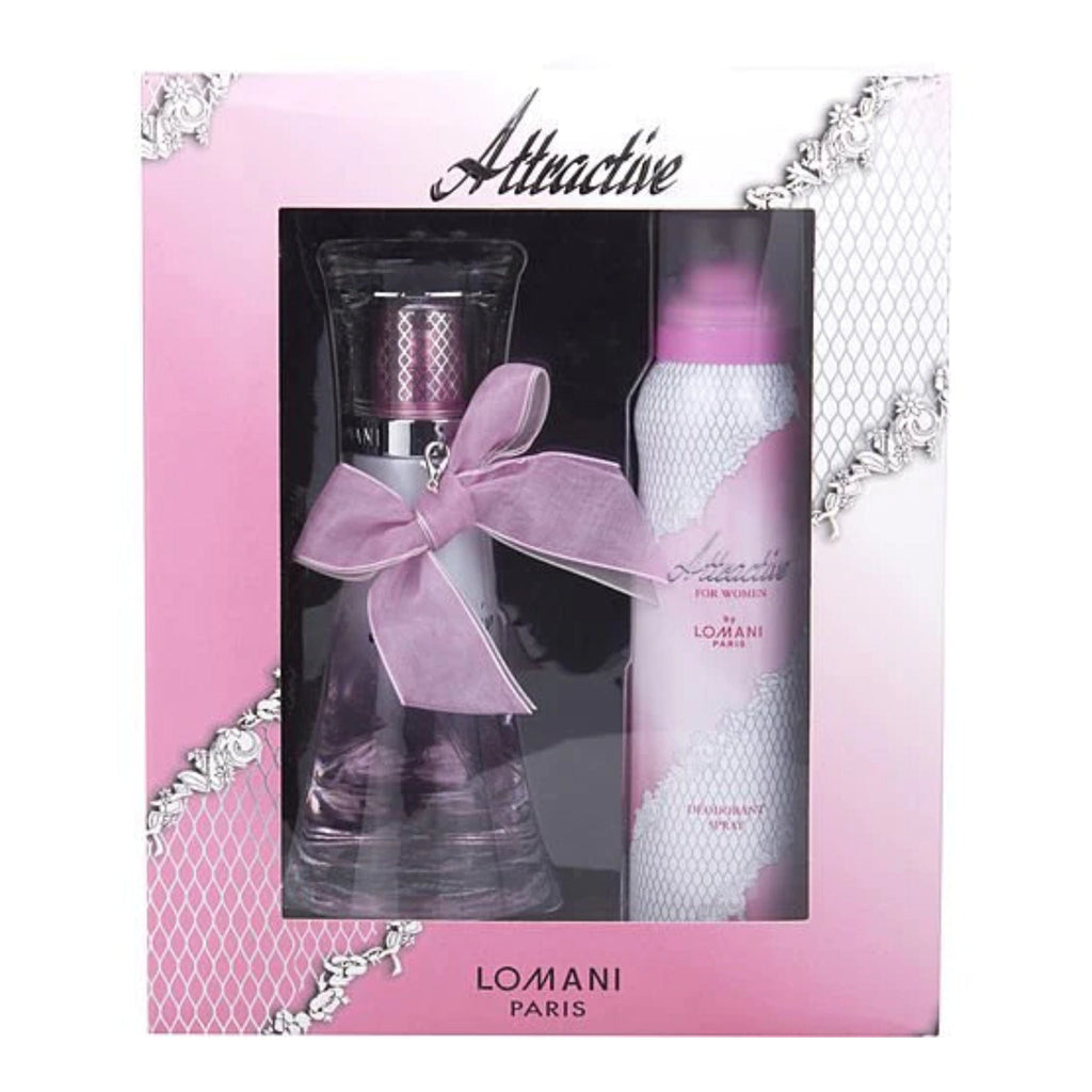 Lomani Attractive Women's Perfume/Cologne For Women Eau de Parfum 3.3 oz / Gift Set 3.3 oz Edp — 3