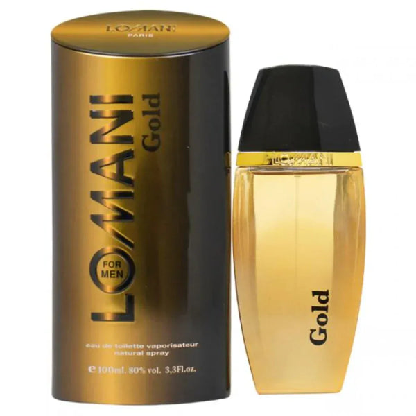 Lomani Gold Men's Perfume/Cologne For Men Eau de Cologne 3.3 oz Edt — 2