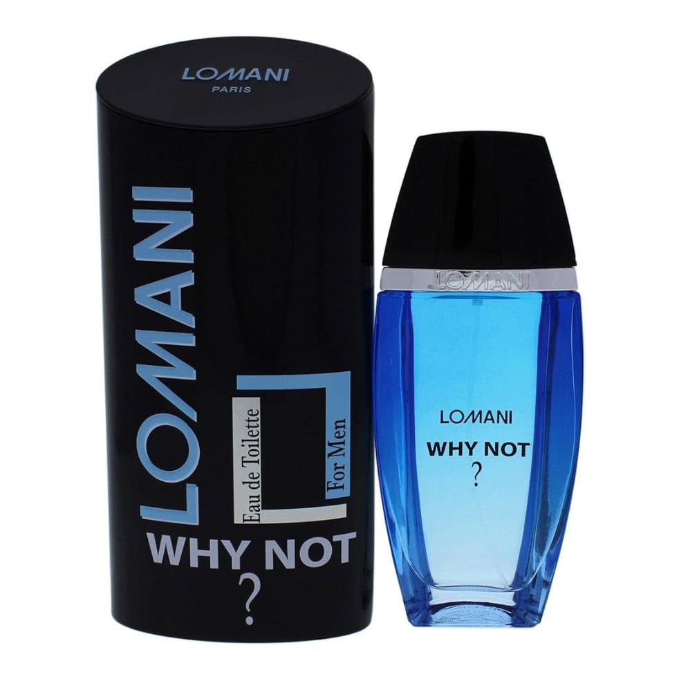 Lomani Why Not ? Men's Perfume/Cologne For Men Eau de Toilette 3.3 oz Edt — 2
