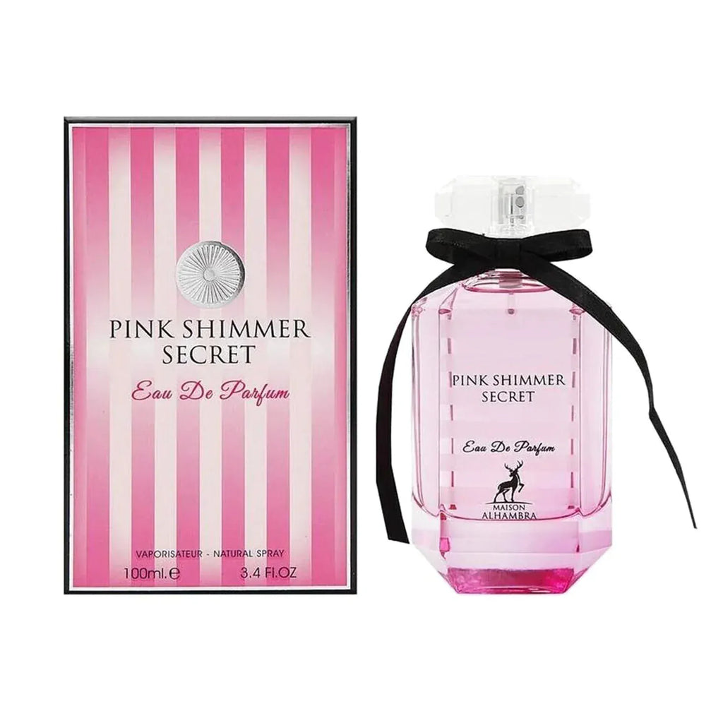 Maison Alhambra Pink Shimmer Secret Eau De Parfum Women's Perfume/Cologne For Women Eau de Parfum 3.4 oz Edp — 2
