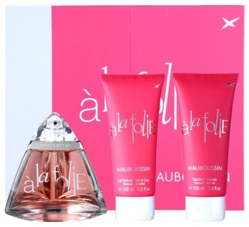 Mauboussin † la Folie Women's Perfume/Cologne For Women Eau de Parfum 3.3 oz / Gift Set 3.3 oz Edp — 3