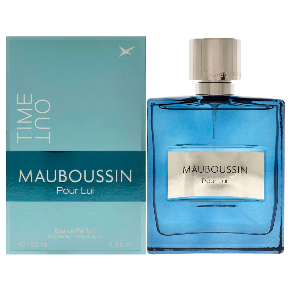 Mauboussin Mauboussin Pour Lui Time Out Men's Perfume/Cologne For Men Eau de Parfum 3.4 oz Edp — 2