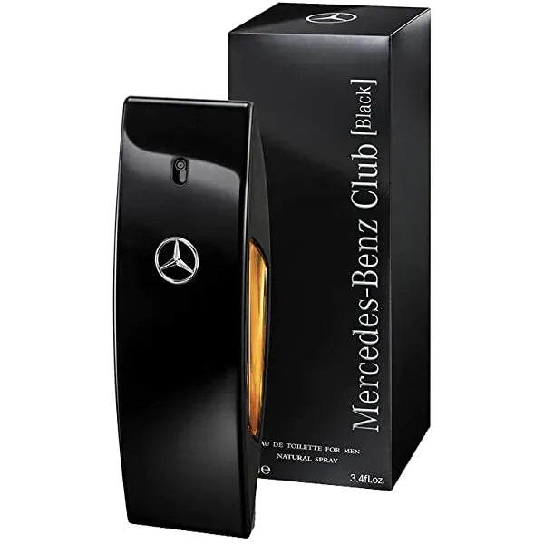 Mercedes Benz Club Black Men's Perfume/Cologne For Men Eau de Toilette 3.4 Oz Edt — 2