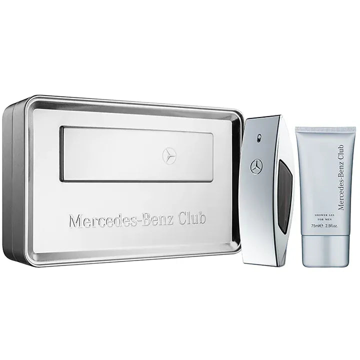 Mercedes Benz Club Men's Perfume/Cologne For Men Eau de Toilette 3.4 Oz / Gift Set 3.4 oz Edt — 3
