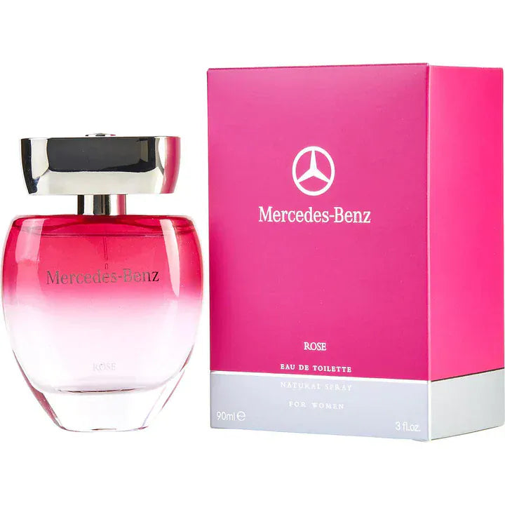Mercedes-Benz Rose Women's Perfume/Cologne For Women Eau de Toilette 3.0 oz Edt — 2