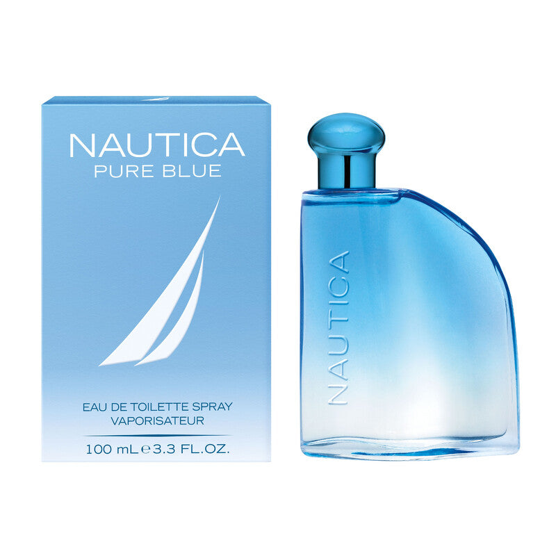 Nautica PURE BLUE 3.3oz Men EDT SP — 1