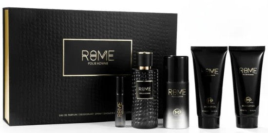 Rome Homme 5-Piece Set 3.4oz Men EDP Spray — 1