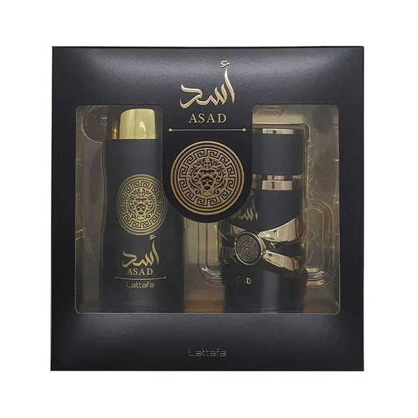 ASAD SET 3p 3.4oz Men EDP SPRAY — 1