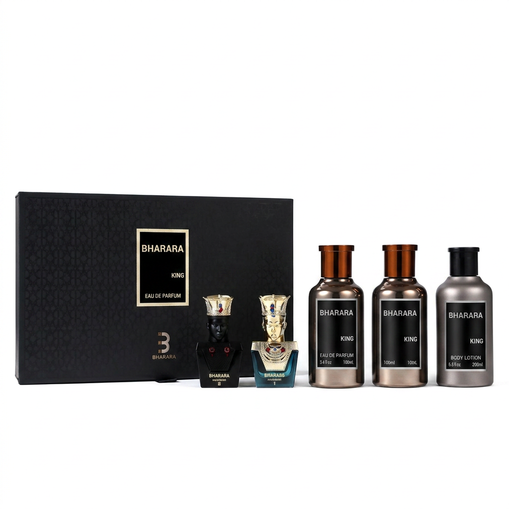 Bharara KING SET 5p 3.4oz Men EDP — hero