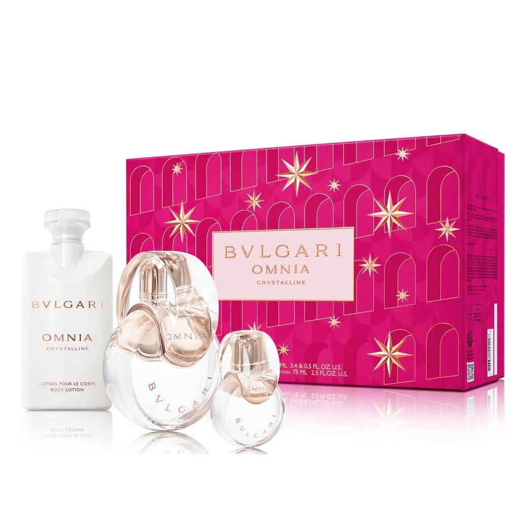 Omnia Crystaline SET 3p 3.4oz Woman EDT — 2