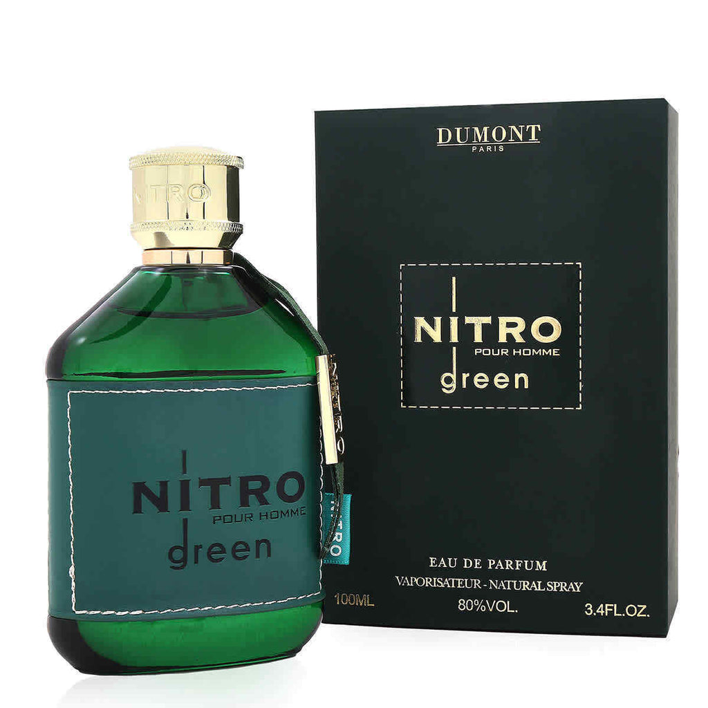 Dumont Nitro Green 3.4oz Men EDP Spray — 1