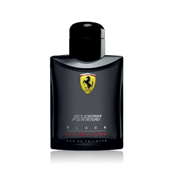 Scuderia Ferrari Black Signature Cologne For Men Eau De Toilette 4.2 Oz — 1