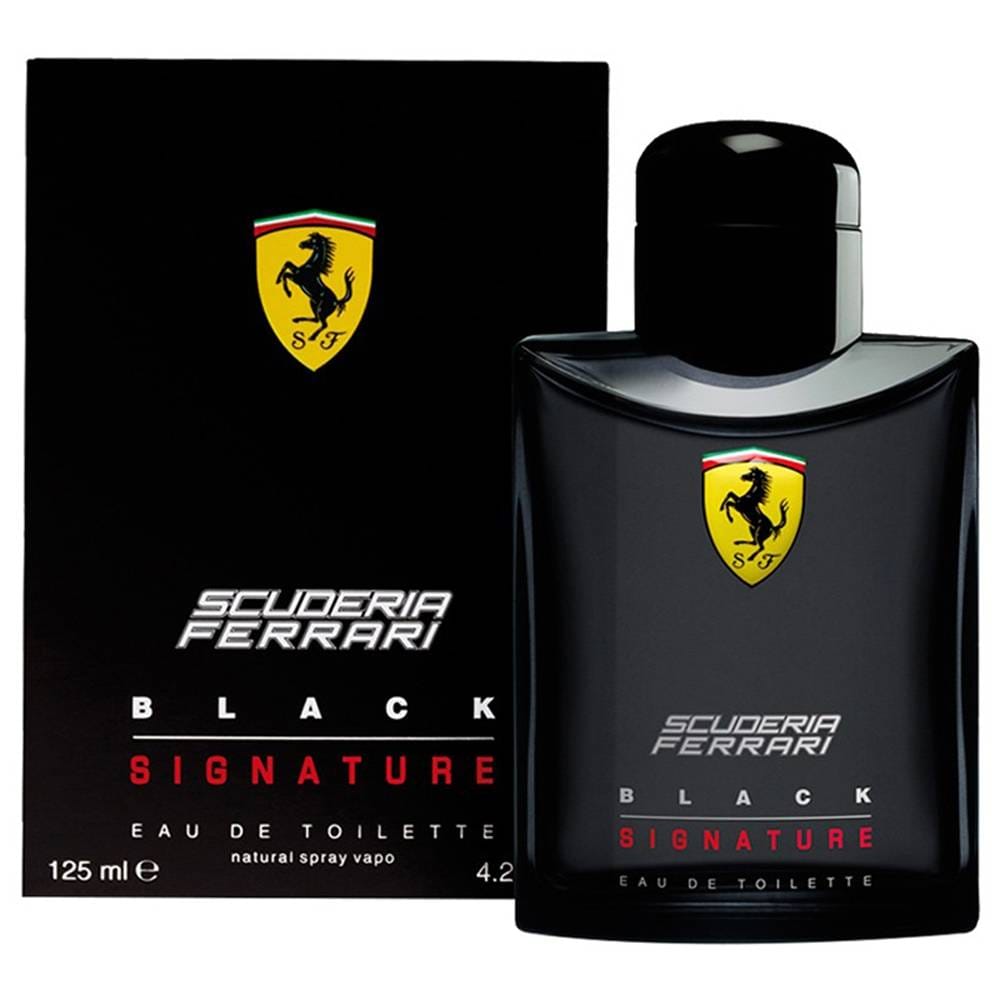 Scuderia Ferrari Black Signature Cologne For Men Eau De Toilette 4.2 Oz — 2