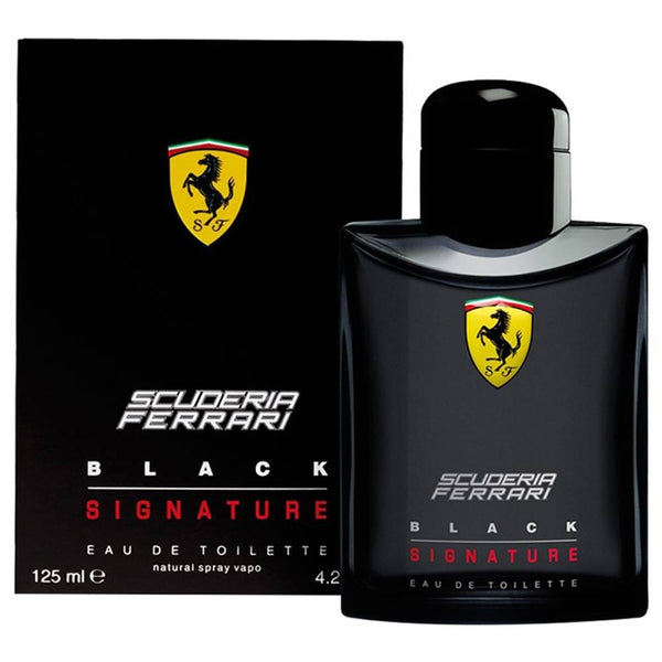 Scuderia Ferrari Black Signature Cologne For Men Eau De Toilette 4.2 Oz — 2