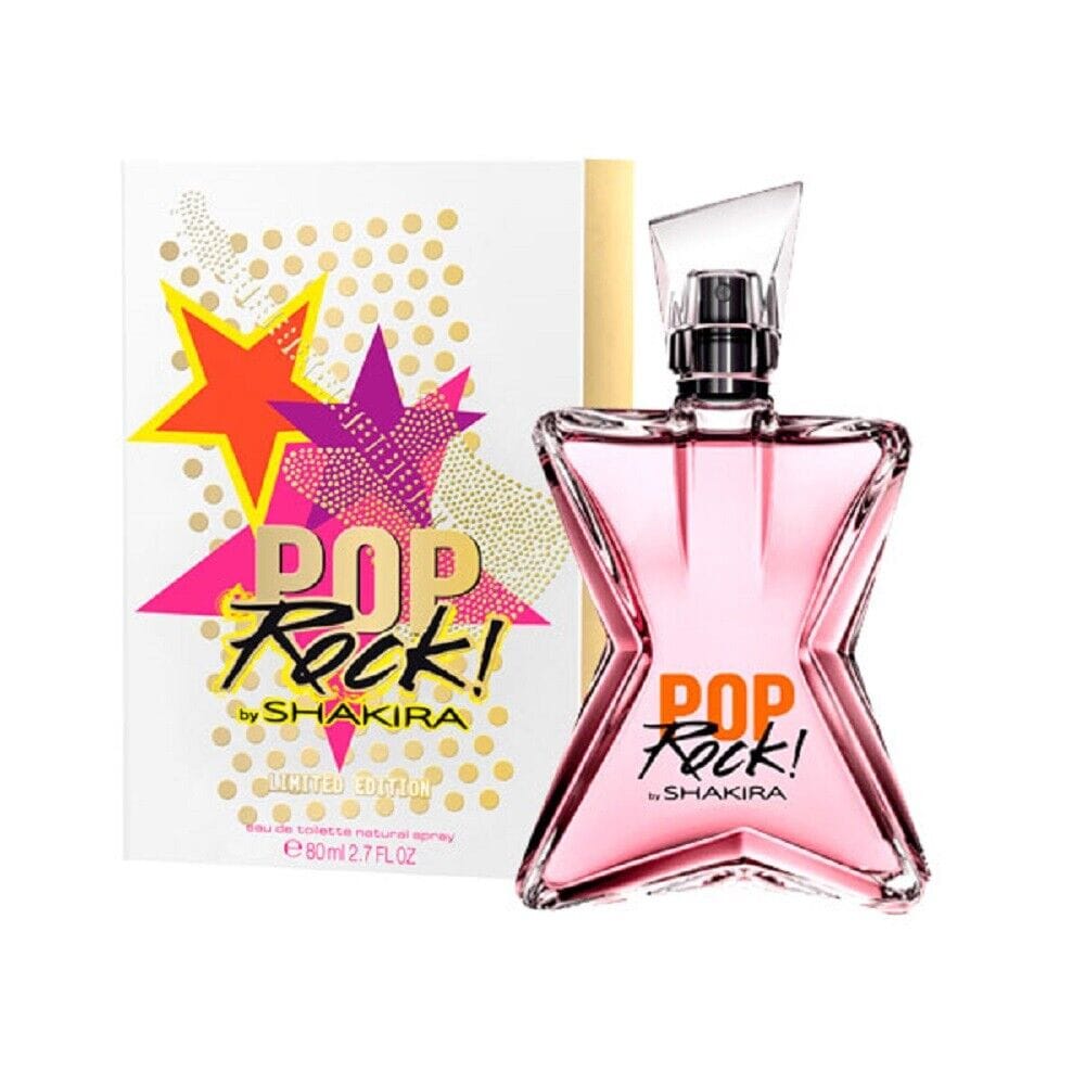 Shakira Pop Rock! Women's Perfume/Cologne For Women Eau de Toilette 2.7 oz Edt — 2