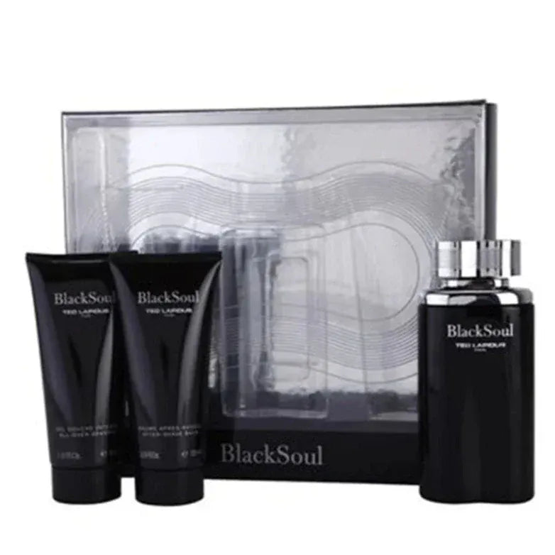 Ted Lapidus Black Soul Gift Set Men — 3